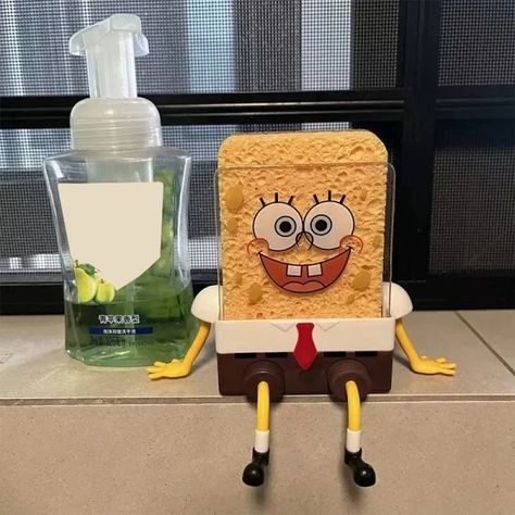 Just found this amazing item on AliExpress. Check it out! $1.31 | SpongeBob SquarePants Dish Washing Brush Sponge Kitchen Supplies Drain Rack Cleaning Dishes Brushes Reusable Scrub Scouring Pad Scouring Pad, Dish Washing, Bathroom Soap Dispenser, Cleaning Dishes, Spongebob Squarepants, Kitchen Supplies, Soap Dispenser, Drain, Soap