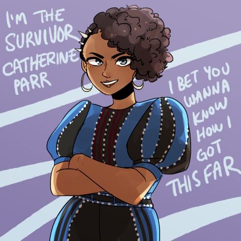 Six The Musical Fanart Catherine Parr, Catherine Parr Six The Musical Fanart, Catherine Parr Six The Musical, Six The Musical Fanart, Musical Fanart, Catherine Parr, Six The Musical, Videogame Art, Wicked Musical