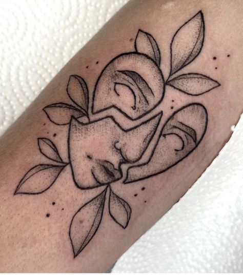 Horizontal Cover Up Tattoo, 3x3 Tattoos Ideas For Women, Cinema Tattoo, Broken Vessel, Catrina Tattoo, Health Tattoo, Bug Tattoo, Weird Tattoos, Dainty Tattoos