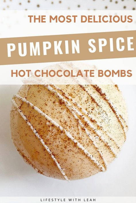 Fall Hot Chocolate, Pumpkin Spice Hot Chocolate, Spice Hot Chocolate, Pumpkin Hot Chocolate, Diy Hot Chocolate, Hot Chocolate Bomb, Hot Chocolate Gifts, Fall Drink, Spiced Chocolate