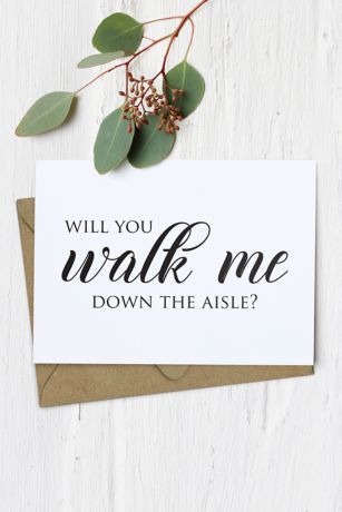 Will You Walk Me Down the Aisle Card CRD19 Bridesmaid Proposal Diy, Be My Maid Of Honor, Be My Groomsman, Asking Bridesmaids, Wedding Types, Wedding Gifts For Groom, Fallen In Love, Future Wedding Plans, Bridal Party Proposal