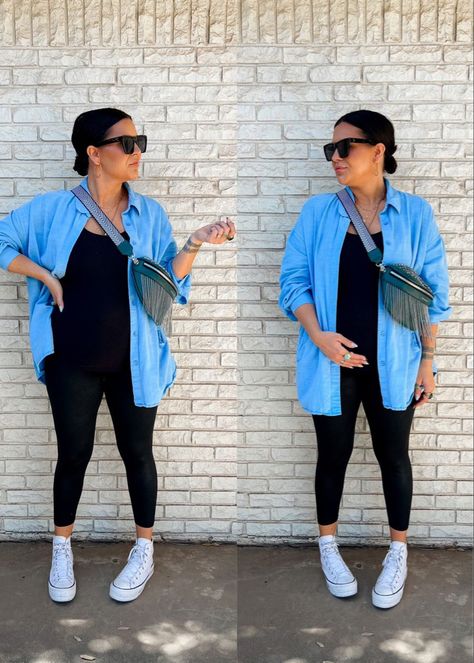 Maternity Athleisure Outfits, Mom Ootd, Weekend Break, Mom Wardrobe, Maternity Outfit, Casual Ootd, Casual Maternity, Maternity Outfits, Pregnancy Wardrobe