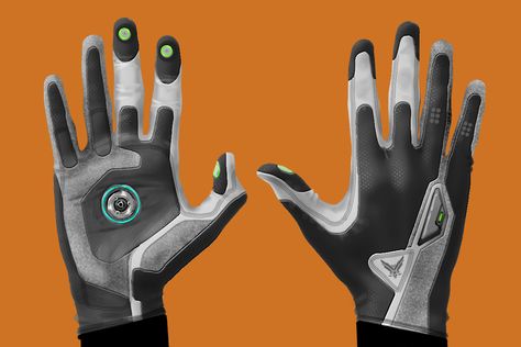 RYVAX : Photo Scifi Gloves Concept, High Tech Gloves, Gloves Concept Art, Cyberpunk Gloves, Suit Gloves, Tech Suit, Smart Gloves, Tech Gloves, Fashion Gloves