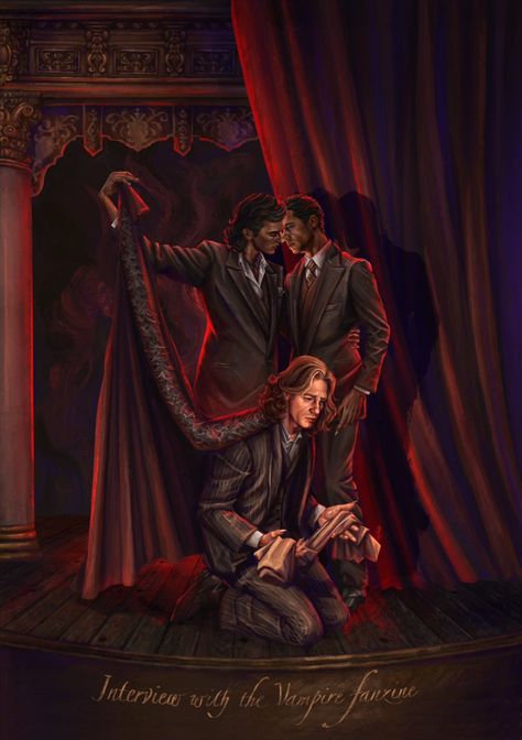 Today is my birthday and the best gift for artist is support of their work and feedback! Hope you enjoy my art! 🥳🥳🥳🥳 Also I made promocode HappyBirthday on 15% discount in my store so you can ge… Armand Vampire, Louis Lestat, Lestat And Louis, Football Poses, Vampire Shows, Gift For Artist, The Vampire Chronicles, Interview Style, Vampire Art