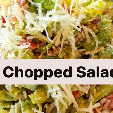 Shantel Taylor, B.S. in 🍋🥬🍉 on Instagram: "BLT Chopped Salad ⬇️ Probably one of my favorite salads to make, and a really popular one inside SHEtrition! I love to whip this up for a quick lunch, or if we’re feeling a light dinner. This salad is huge, so it’s also a perfecttttt volume meal for weight loss. Here’s all you need for 1 big salad ✨ 8 slices of bacon (I use Applegate, and recommend it) 2 cups romaine (chopped) 1 mini cucumber (diced) 1 tbsp red onions (diced) 1/3 cup tomatoes (diced) 1/4 cup white cheddar (shredded) 2-3 tbsp ranch (reduced fat) What you’ll do ⬇️ - Place bacon in a cold pan, heat to medium, let cook until golden, then flip. Rest on a napkin to drain fat, then chop. - Prep your toppings, then toss everything into a bowl and mix! Top with more white cheddar a Shantel Taylor, Blt Chopped Salad, Salads To Make, Mini Cucumbers, Big Salad, Quick Lunch, Red Onions, White Cheddar, Light Dinner