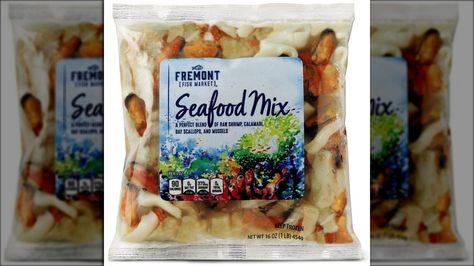 If you're a seafood lover who's also into soup, Aldi has something that may have you rushing to pick up a bag or two. Aldi Seafood Mix Recipes, Seafood Mix Recipes Frozen, Frozen Seafood Mix Recipes, Seafood Medley Recipes, Fish Soups, Mixed Seafood Recipe, Mixed Seafood, Seafood Soup Recipes, Seafood Medley