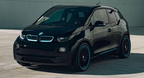 BMW i3 Looks Intriguing With HRE Wheels | Carscoops Bmw I3 Electric, Bmw Electric Car, Bmw Electric, Small Luxury Cars, Roadster Car, Bmw I3, Pimped Out Cars, Bmw Models, European Cars