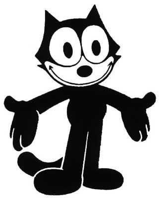 Bd Art, Vintage Cartoons, Old School Cartoons, Felix The Cat, Classic Cartoon Characters, Felix The Cats, Free Cartoons, Cartoon Sketches, Cat Character