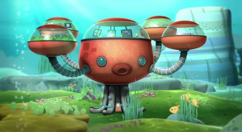 Octopod | Octonauts Wikia | Fandom Miraculous Quiz, Octonauts Characters, Go Jetters, Octonauts Birthday Party, Pacific Octopus, Captain Barnacles, Backyard Fort, Octonauts Party, Giant Pacific Octopus