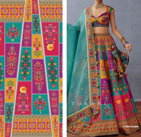 Saree Digital Print, Fashion Designing Course, Textile Prints Design, Choli Designs, Fashion Design Portfolio, Chaniya Choli, Indian Fashion Dresses, Photography Wallpaper, Kurti Designs