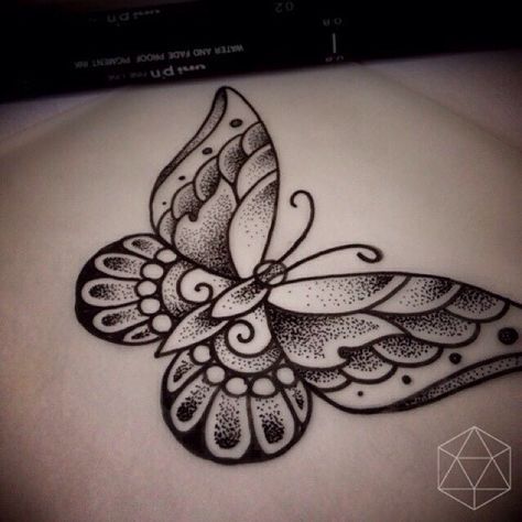 Tattoo!!! Tattoos Scorpio, Change Tattoo, Traditional Butterfly Tattoo, Borboleta Tattoo, Art Chakra, Tattoo Dotwork, Tattoo Butterfly, Butterfly Tattoos For Women, Tattoo Desings