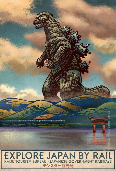 Godzilla Poster, Godzilla Tattoo, Monster Verse, Kong Godzilla, Godzilla Wallpaper, All Godzilla Monsters, Matchbox Art, Kaiju Art, Kaiju Monsters