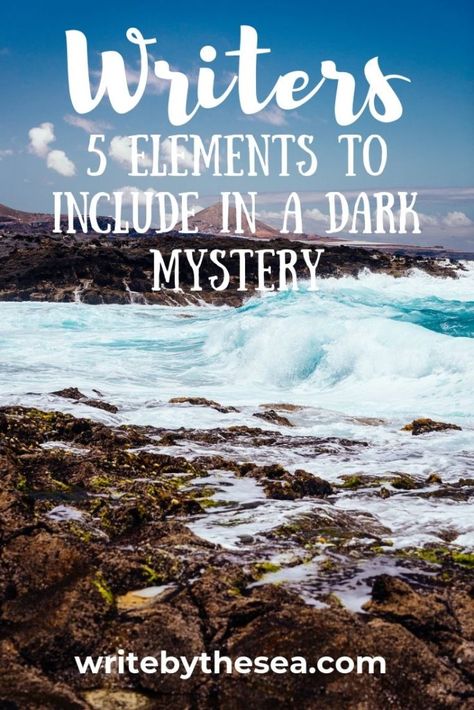 write a dark mystery Mystery Writing, Writing Coach, Things To Keep In Mind, Writing Short Stories, 5 Elements, Writers Write, Mystery Novels, Romantic Suspense, Book Writing Tips