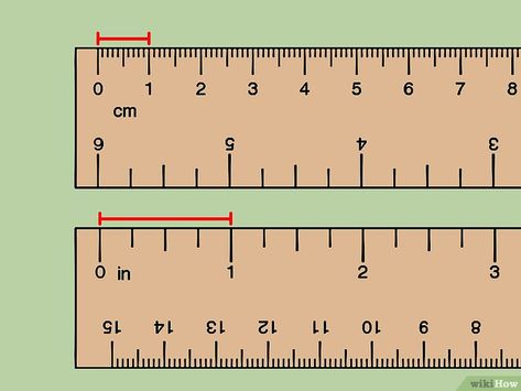 How to Convert Centimeters to Inches (with Unit Converter) Cm To Inches Conversion, Reading A Ruler, Converting Metric Units, Converting Measurements, Metric Conversion Chart, Unit Converter, Ruler Measurements, Metric Conversions, Unit Fractions