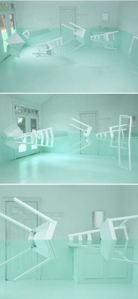 architectural, sculpture installation, architectural photography, abstract photography, and installation image inspiration on Designspiration Urban Art Installation, Underwater Art, Artistic Installation, Furniture Rehab, Empty Room, Installation Design, Art Installation, Green House, Korean Artist