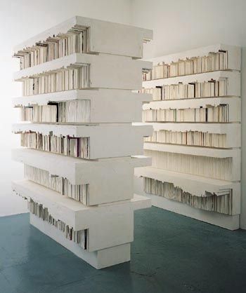 Rachel Whiteread, Untitled (Stacks), 1999 Rachel Whiteread, Gcse Art, Art Installations, Sculpture Installation, British Artist, Land Art, Negative Space, Everyday Objects, Conceptual Art