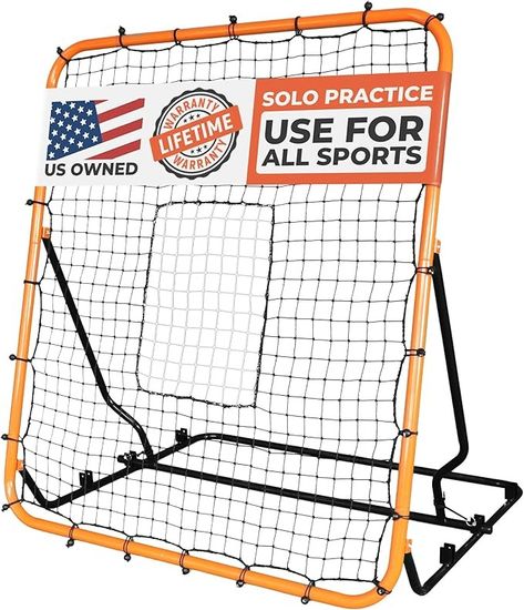 Amazon.com : ACELETIQS Volleyball Rebounder Net, Soccer Rebounder, Lacrosse Rebounder, Baseball Rebounder Net | Improve Pitching and Fielding Training, Spiking, Passing and Shooting Skills (4 x 4.5 Feet) : Sports & Outdoors Volleyball Necessities, Volleyball Rebounder, Lacrosse Rebounder, Soccer Rebounder, Lacrosse, Birthday Wishes, Volleyball, Soccer, Train