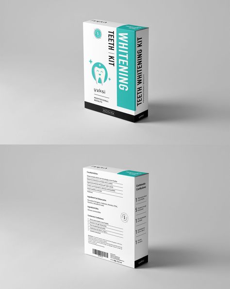 Dental Kit Packaging, Medical Product Packaging Design, Dental Packaging Design, Dental Packaging, Medicine Box Packaging, Pixel House, Medicine Box Design, Dentistry Design, Pill Packaging