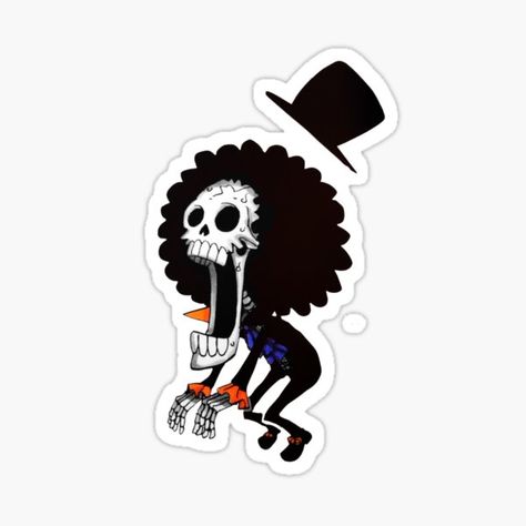 "BROOK FUNNY ONE PIECE" by SECRET STORE | Redbubble Brook One Piece Tattoo, One Piece Stickers, Funny One Piece, One Piece Brook, Clever Pick Up Lines, Brook One Piece, Brooks One Piece, Hello Kitty Photos, One Piece Tattoos