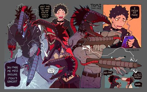 Oc Manga, Monster Design, Creature Concept Art, Creature Concept, 영감을 주는 캐릭터, Chainsaw Man, Creature Art, Cartoon Art Styles, Art Reference Poses