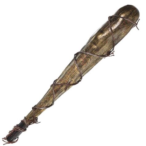 Buy the Barbed Wire Bat Costume Accessory at Michaels. com. Swing for the fences with this fun plastic accessory! Swing for the fences with this Barbed Wire Bat. This violent looking accessory features a plastic bat that looks just like an old wooden bat wrapped in barbed wire. It is the perfect addition to your costume. Details: Brown 22'' long Includes bat Costume not included Plastic | Barbed Wire Bat Costume Accessory By Amscan | 22 | Michaels® Barbed Wire Bat, Baseball Halloween Costume, Wire Bat, Zombie Costume Kids, Zombie Couple Costume, Apocalypse Costume, Bat Halloween Costume, Baseball Costumes, Bat Costume