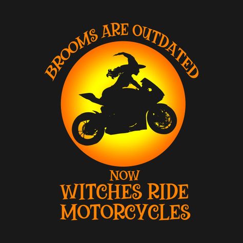 Biker Halloween, Tumblers Ideas, Witch Pictures, Hell Girl, Sport Bike, Shirt Sayings, Sublimation Files, Motorcycle Tshirts, Bike Rider