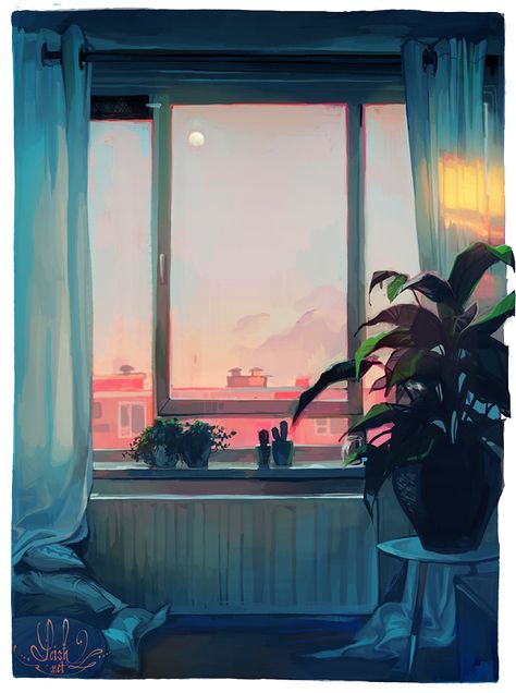 Western Spaghetti, New Retro Wave, Sunset Art, Of Wallpaper, Anime Scenery, Aesthetic Art, The Ocean, Digital Painting, Digital Illustration