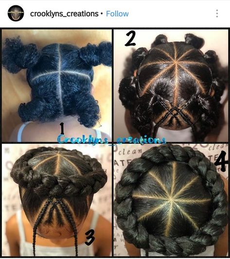 Girls Braided Hairstyles Kids, Cabello Afro Natural, Halo Braid, Lil Girl Hairstyles, Kid Braid Styles, Cute Braided Hairstyles, Toddler Hairstyles Girl, Natural Hairstyles For Kids, Girls Natural Hairstyles