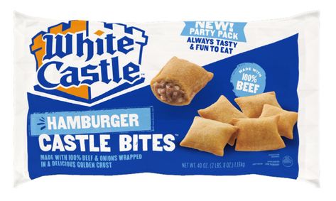 White Castle Sliders, Chicken Ring, White Castle, Kids Food, Company Meals, The Castle, Party Packs, Frozen Food, Pop Tarts