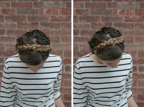 How to do Heidi braids | A Cup of Jo Heidi Braids, Running Late Hairstyles, Doing My Hair, Milkmaid Braid, Two Ponytails, Pretty Braids, Cup Of Jo, Let Your Hair Down, Braid Hair