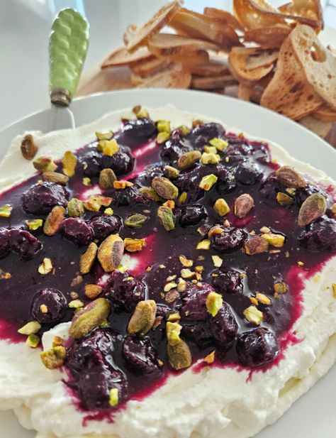 Ricotta Dip, Corn Dip Recipes, Whipped Ricotta, Canning Sweet Corn, Cheese Alternatives, Whipped Goat Cheese, Blueberry Compote, Blueberry Sauce, Cheese Tasting