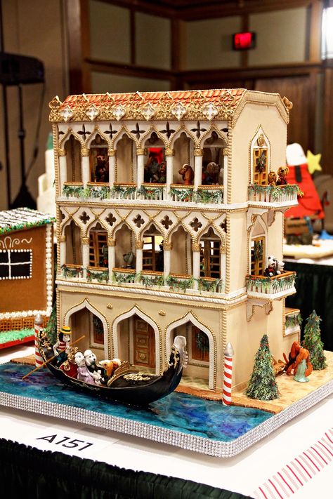 The scene at the National Gingerbread House Competition, held at the Omni Grove Park Inn on Nov. 20, 2017. (Photo credit: WLOS Staff) Gingerbread House Building, Gingerbread House Contest, Gingerbread House Competition, Grove Park Inn, Gingerbread House Designs, All Things Gingerbread, Gingerbread House Cookies, Gingerbread Village, Gingerbread House Decorations