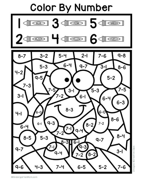 Subtraction Color by Number Worksheets - Kindergarten Mom Math Coloring Worksheets Kindergarten, Addition And Subtraction Color By Number, Addition Color By Number Free 2nd Grade, Color By Number Addition And Subtraction, Color By Sum Free Printable, Addition Coloring Worksheet 2nd Grade, Color By Addition And Subtraction Free, Color By Math Problem Free, Color By Subtraction Free