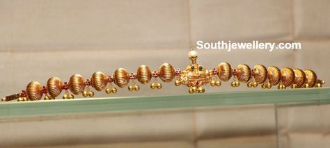 Light Weight Simple Vaddanam - Jewellery Designs Vanki Designs Jewellery, Light Weight Gold Jewellery, Vaddanam Designs, Kids Gold Jewelry, Antique Gold Jewelry Indian, Diamond Wedding Jewelry, Gold Jewelry Simple Necklace, Waist Belts, Gold Necklace Indian Bridal Jewelry