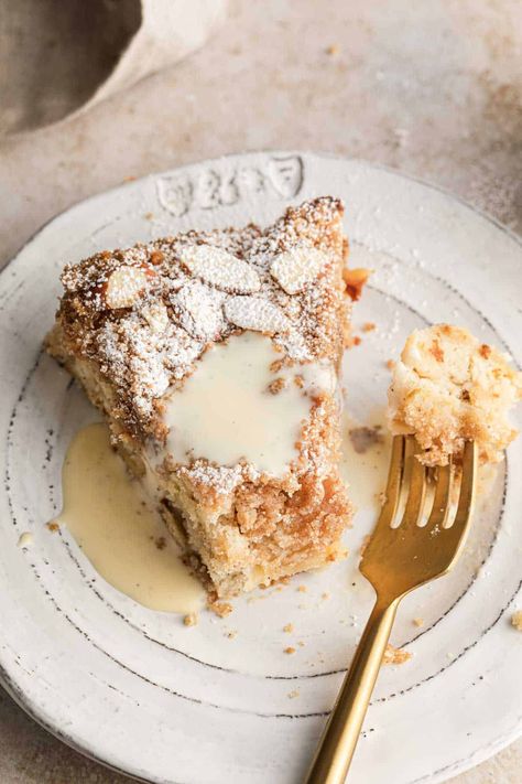 French Apple Cake Recipe | Baker Street Society French Apple Cake Recipe, Canadian Dessert, Best Apples For Baking, Apple Cinnamon Cake, Cake With Cinnamon, Apple Crumble Pie, French Apple Cake, Apple Cake Recipe, Cinnamon Streusel