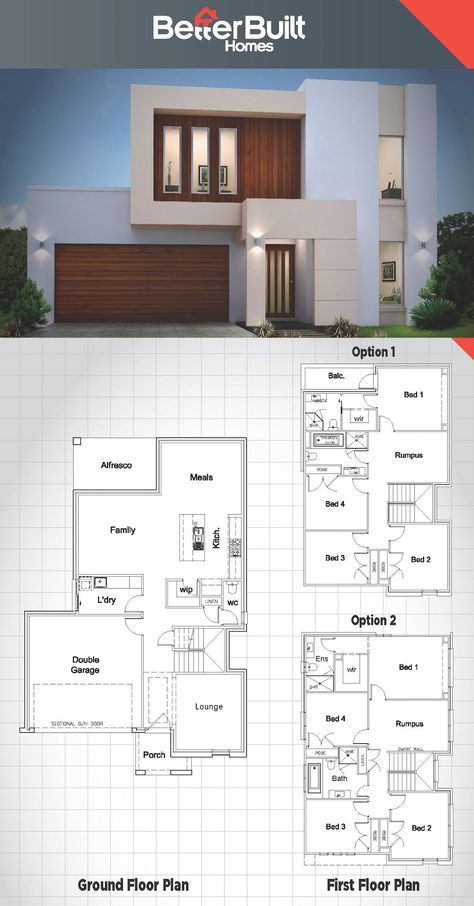 4room House Plans, Four Storey House Design, Form House Design, Architect Design House Plans, Contemporary House Plans Double Storey, Two Storey House Plans Modern, 1 Storey House Design Modern, Four Bedroom House Plans Modern, 1 Storey House Design