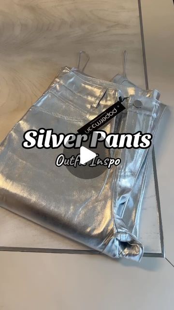 Fashion & Outfit Inspo || Content Creator & Influencer on Instagram: "How to Style Silver Pants! Do you Like this Trend? #winteroutfit #winterboots / #falloutfit / #winterinspiration #fallfashion #heels #bag #sunglasses #fashion #fashionblogger #fashionlover #style #styleblogger #styleinfluencer #dallas #dallasblogger #dallasfashionblogger #dallasfashion #dallasstyle #dallasstylist #usa #fashiontips #styletipsforwomen Fashion inspo Fashion outfit ideas 2024 Fashion trends inspo Women’s fashion Fashion influencer Trending fashion content ideas Fashion trend 2024 2024 winter fashion trends Fashion outfits Fashion content tiktok Fashion and styling Styling outfits Tiktok trending fashion Fashion styling tips 2024 fashion 2024 trends Style inspo Fashion inspo" Silver Pant Outfit, Silver Joggers Outfit, Silver Pants Outfit Black Women, Silver Metallic Pants Outfit, Silver Jeans Outfit, Content Ideas Fashion, Metallic Outfit Ideas, Fashion Content Ideas, Silver Pants Outfit