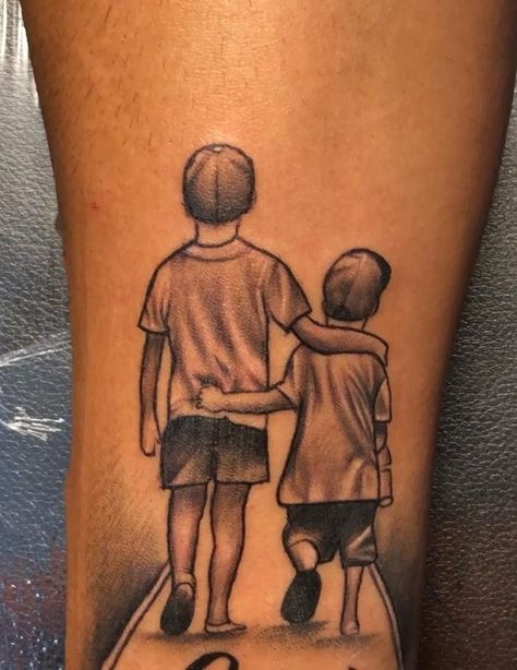 Tattoo For Older Brother, Farmers Tattoo, Brother Tattoo Ideas Guys, Brothers Tattoo For Men, Brother Tattoo Quotes, Brother Tattoo For Men, Brothers Tattoo Ideas, Brother Tattoo Ideas, Farmer Tattoo