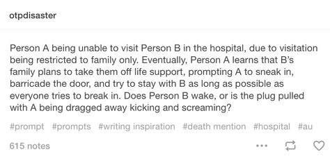 That hurt like you have no idea but DAMN it's worth writing/drawing out!! Otp Prompts, Dialogue Prompts, Story Prompts, Writing Dialogue, Writing Inspiration Prompts, Cool Stuff, Writers Block, Writing Help, Writing Advice