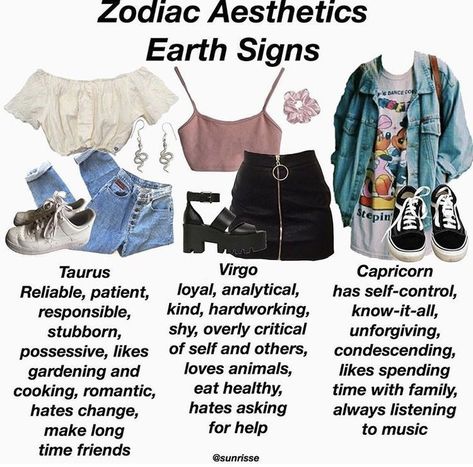 Capricorn Lookbook, Virgo Aesthetic Clothes, Virgo Outfits, Outfits Quiz, Zodiac Clothes, Zodiac Sign Fashion, Niche Memes, Estilo Grunge, Outfit Plan