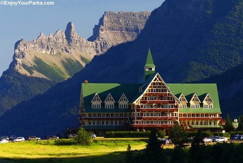 Prince of Wales Hotel, Waterton Lakes National Park Waterton Park, Waterton Lakes National Park, National Park Lodges, Glacier Park, Visit Wales, Lake Lodge, Lake Boat, Lake Park, Glacier National