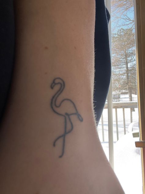 Tattoo Flamingo, Flamingo Tattoo, Flamingo Wallpaper, Skin Art, Piercing Tattoo, Wrist Tattoos, Arm Tattoo, I Tattoo, Jesus Fish Tattoo