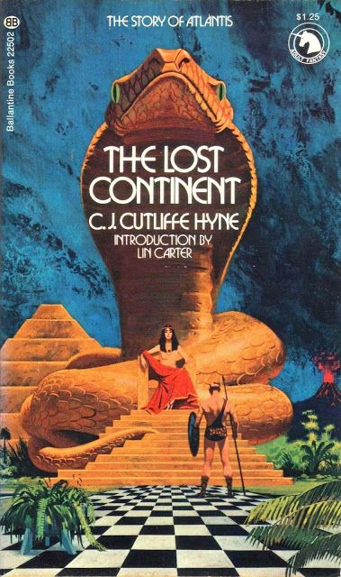 Historical Fantasy Book Covers, The Lost Continent, Pirate Fantasy Books, Clive Cussler Books, Lost Continent, The Lost Continent 1968, Paranormal Book Covers, Master Of Science, Fantasy Writer