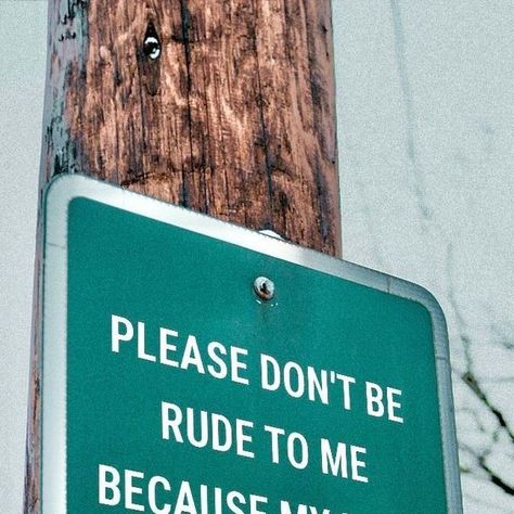 Thinking Minds on Instagram: "Please don’t be rude. 🤍" Don’t Be Rude, Rude Meme, Thinking Minds, Dont Be Rude, Make You Cry, Printable Quotes, Mindfulness, Make It Yourself, Memes