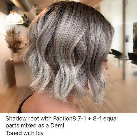 Ash Blonde Lob Shoulder Length, Violet Grey Hair, Shadow Root Blonde Short Bob, Gray Bob Hairstyles Over 50, Ash Blonde Balayage Short, Styling A Bob, Greyish Blonde Hair, Money Blonde, Ash Blonde Short Hair