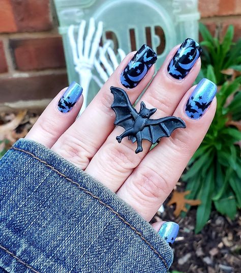 Bat's Amore Color Street Bats Amore, Color Street Halloween, Street Nails, Color Street Nails, Color Street, Nail Ideas, Nail Art Designs, Manicure, Nail Designs