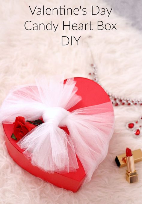 Valentine's Day Candy Heart Box | DIY Forever Rose Box | Low Carb Candy - Everyday Starlet Heart Box Diy, Low Carb Candy, Crystal Bra, Forever Rose, Crystal Heels, Box Diy, Heart Box, Rhinestone Shoes, Joann Fabrics