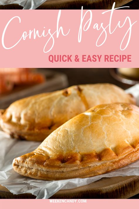 Quick and easy recipe to make a cornish pasty at home. A detailed and delicious recipe for the pasty and filling required for a pasty #recipe #pastry #cornish Pumpkin Pasty, Hygge Recipes, Weekend Recipes Dinner, Savoury Pastry Recipe, Pasty Recipe, How To Make Pastry, Shortcrust Pastry Recipes, Pumpkin Pasties, Cornish Pasty