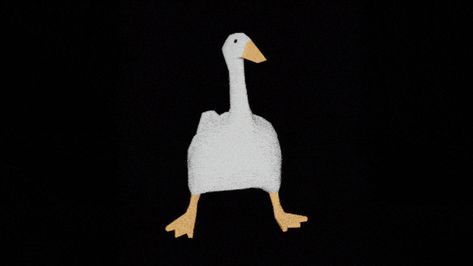 Duck Banner Discord, Goofy Discord Banner, Untitled Goose Game Wallpaper, Goofy Gif, Funny Discord Banners, Gif For Discord, Discord Banner Gif, Funny Banner, Meme Gif