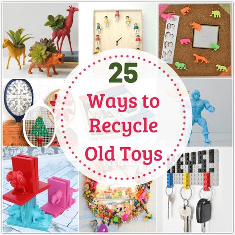 25 Creative Ways to Recycle Toys this Global Recycling Day Toy Upcycle Ideas, Upcycle Toys Diy Projects, Diy Old Toys, Repurposed Toys, Global Recycling Day, Upcycled Toys, Upcycle Toys, Mini Folder, Toys From Trash